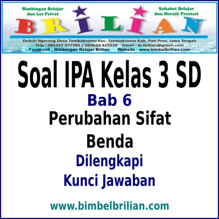 Keajaiban Perubahan: Mengenal Sifat Benda di Sekitar Kita (IPA Kelas 3 SD)