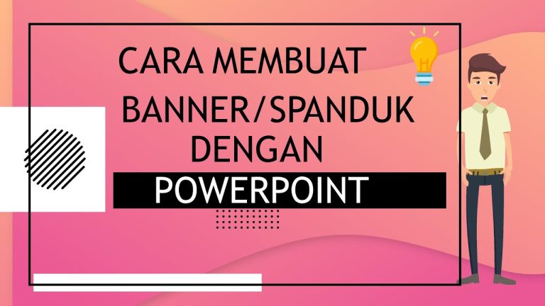 5 Cara Membuat Banner di Word Ukuran 2×1, 3×1, 3×2 Meter Tanpa Ribet di 2026