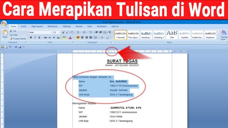 5 Cara Merapikan Tulisan di Word Agar Sejajar, Efisiensi Kerja 2026 Terbukti