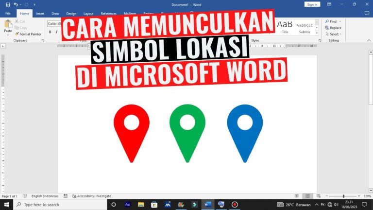 5 Syarat & Cara Membuat Peta Lokasi di Word untuk OSS 2026, Wajib Tahu!
