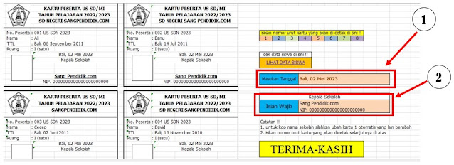 APLIKASI CETAK KARTU UJIAN SEKOLAH US - Sang Pendidik