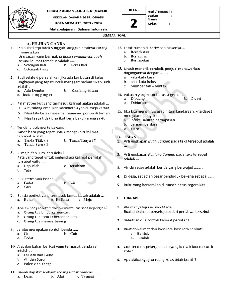 7 Rahasia Sukses Hadapi Soal Bahasa Indonesia Kelas 3 Semester 2 yang Jarang Diketahui Guru