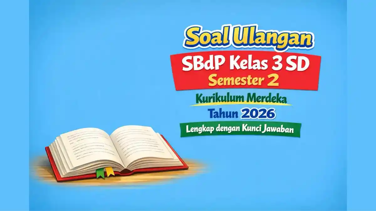Soal Ulangan SBdP Kelas 3 SD Semester 2 Kurikulum Merdeka Tahun 2026