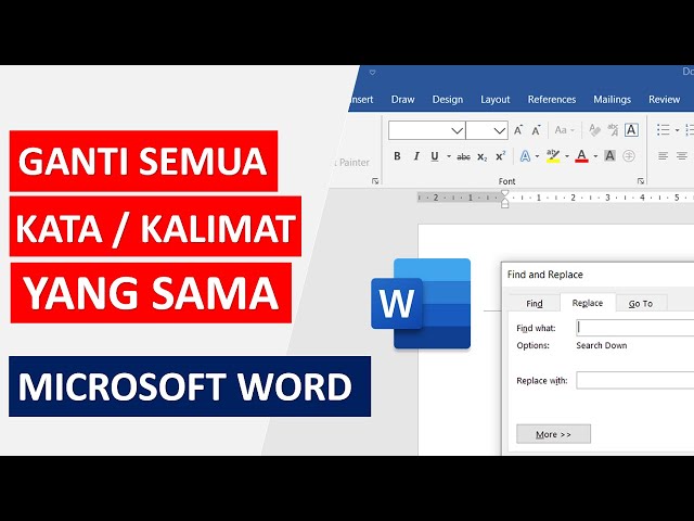 Panduan Lengkap Mengganti Kata di Microsoft Word dengan Mudah