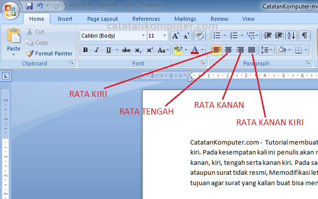 Cara Membuat Halaman Di Tengah Kiri Kanan Dan Atas Pada Word Tambah