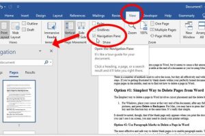 5 Cara Menghilangkan Halaman Tanpa Mengubah Halaman Lainnya di Ms Word, Ternyata Semudah Ini