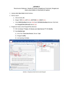 5 Cara Mengubah Pengaturan MS Word 1 Tab yang Jarang Diketahui, Ternyata Semudah Ini
