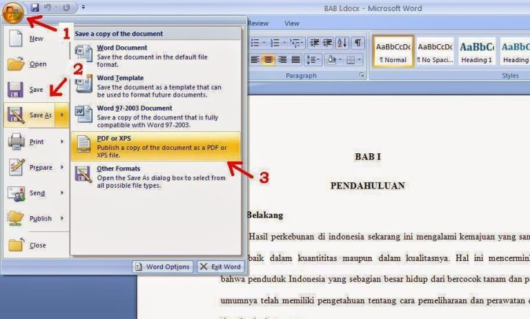 5 Cara Mudah Mengkonversi Word Ukuran A4 ke PDF Tetap Tidak Berubah di 2026