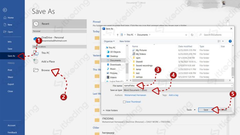 7 Cara Mudah Mengubah Pengaturan Saat Membuka File Gambar Terbuka Microsoft Word