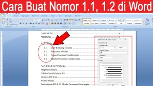 Ternyata Begini Cara Mengubah 1.1 Menjadi 2.1 di Word Agar Nomor Bab Tidak Berantakan
