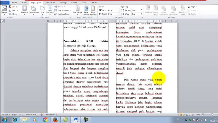 Ternyata Mudah! Begini Cara Mengubah 1 Lembar Sheet Menjadi 3 di Word yang Jarang Diketahui