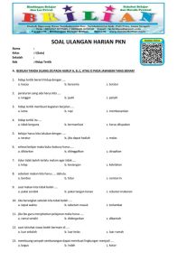 7 Cara Cerdas Memakai Contoh Soal Latihan PKN Kelas 1 Bab 2 Hidup Tertib.doc Agar Anak Makin Paham