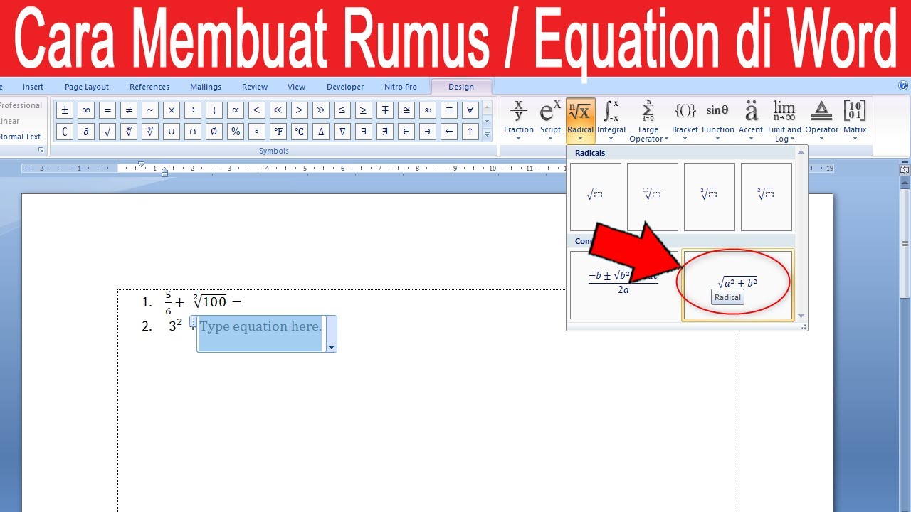 7 Rahasia cara ubah huruf equation word 2013 yang Terbukti Bikin Dokumen Lebih Profesional