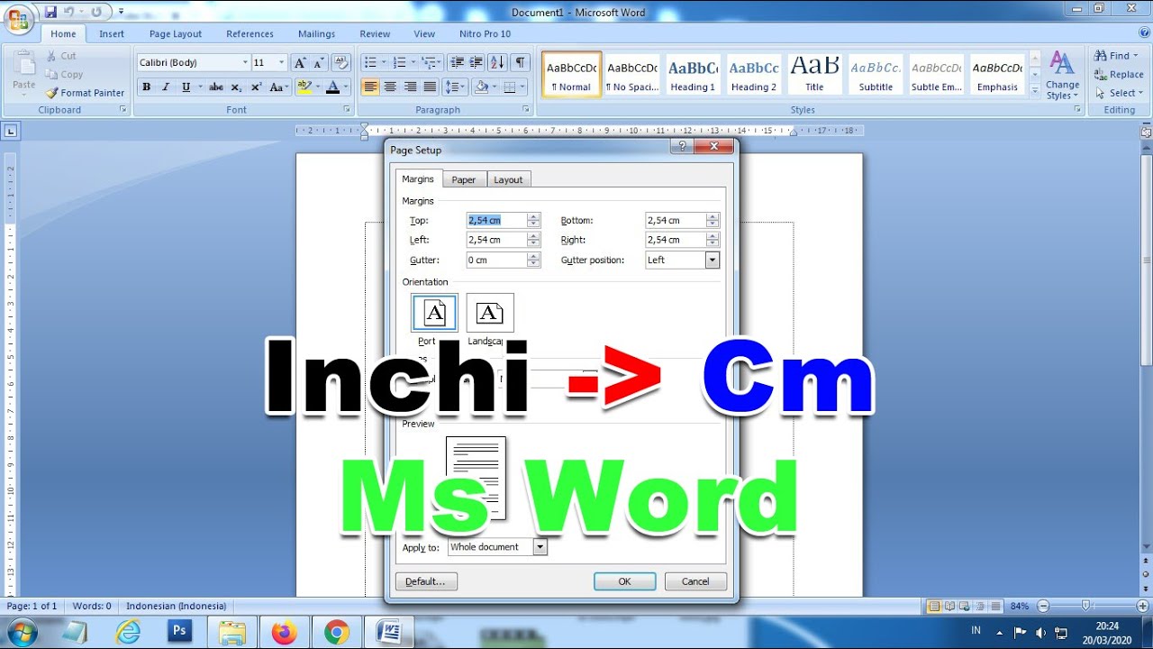 7 Tips Praktis Cara Mengubah Pengaturan Word Dari Inchi ke Cm Sebelum Dokumen Salah