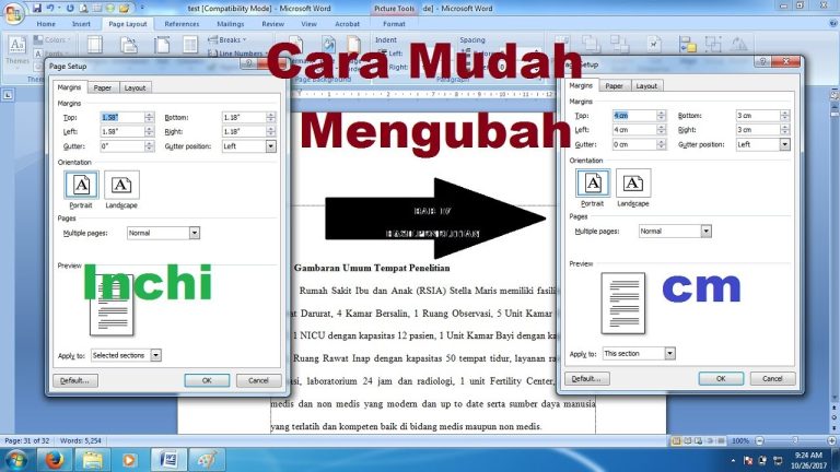 Cara Mengubah Pengaturan Ichi ke Cm di Word yang Jarang Diketahui, Ternyata Semudah Ini