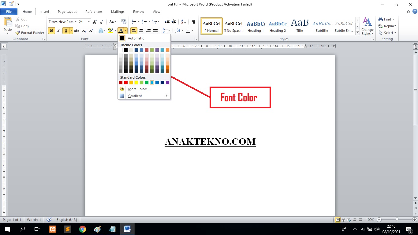 Terbukti 7 Trik Mengubah Warna Tulisan pada Word Agar Sesuai Personal Color Anda Sekarang