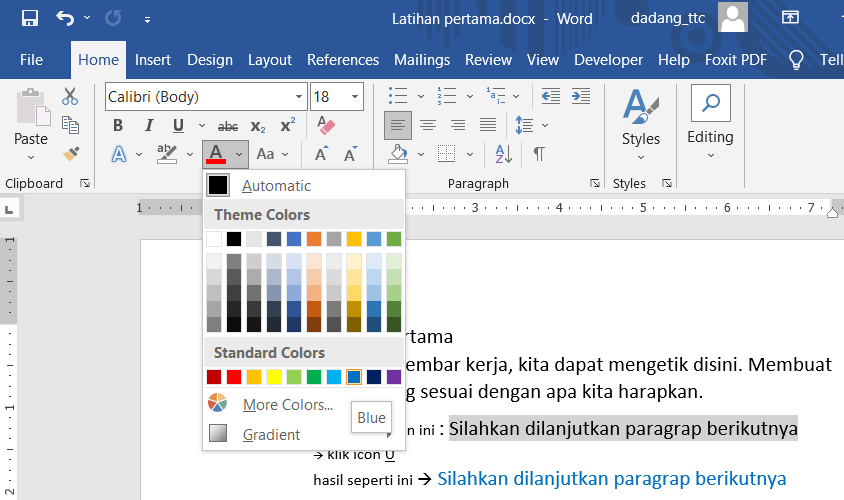 Ternyata Begini Aturan Mengubah Warna Kotak pada Word yang Sering Bikin Salah Paham