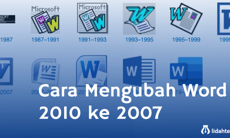 Ternyata Bisa Mengubah Word 2010 ke 2007 Online Free Tanpa Install Ulang, Ini Triknya