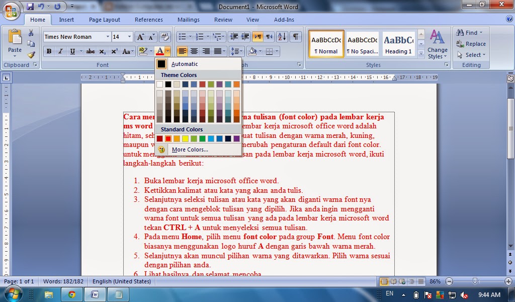 Ternyata Ini Cara Mengubah Warna pada Comment Review di Word, 5 Langkah Mudah yang Wajib Diketahui