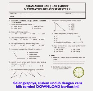 contoh soal latihan tema kelas 3 sd semester 2