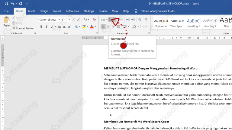 Ternyata Semudah Ini Cara Mengubah Penomoran Word Otomatis agar Dokumen 2026 Rapi dan Profesional