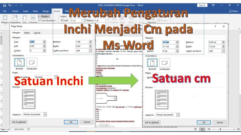 Ternyata Selama Ini Salah Begini Cara Mengubah Pengaturan Inchi ke Cm di Word 2026 Tanpa Ribet