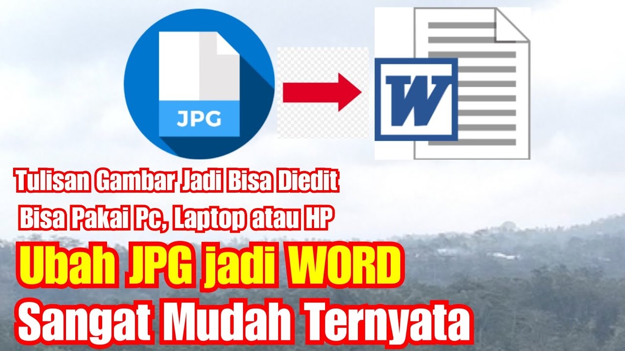 7 Rahasia Terbukti Cara Ubah Foto Jadi Word dalam 1 Menit Tanpa Ribet di 2026