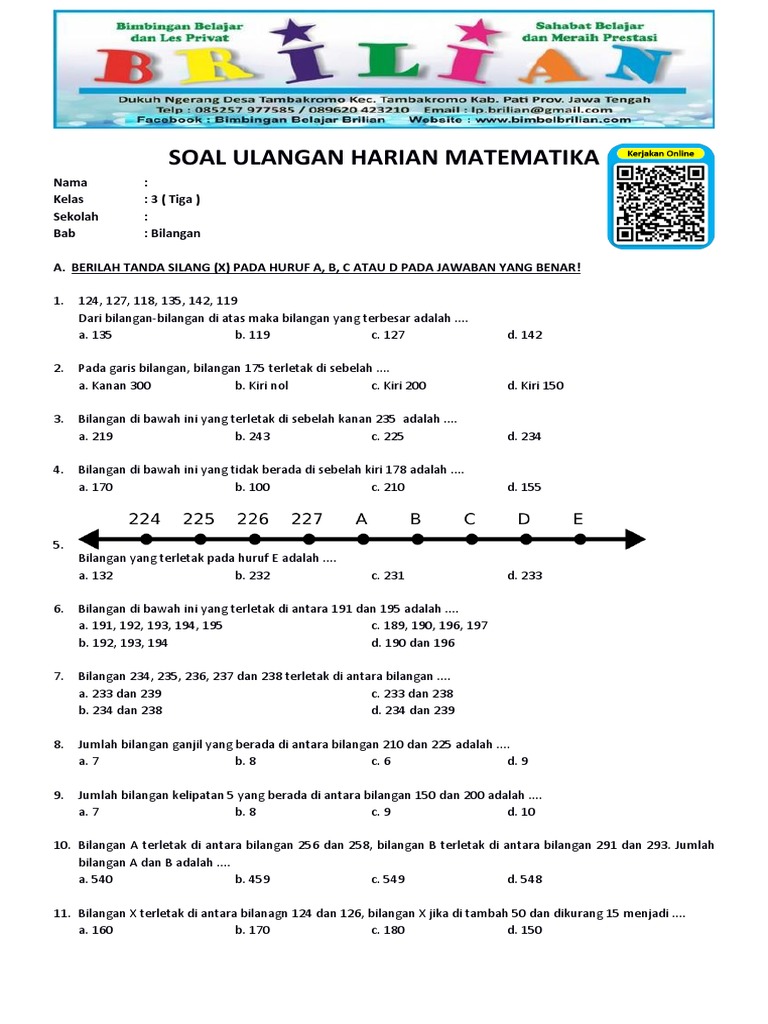 Ternyata Ini Rahasia Menjawab Soal Tema 1 Kelas 3 Matematika Agar Nilai Langsung Melejit